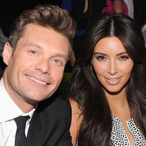 Ryan Seacrest, Kim Kardashian Ryan Seacrest, Kim Kardashian